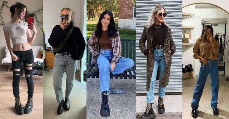 How to Style Doc Martens with Jeans