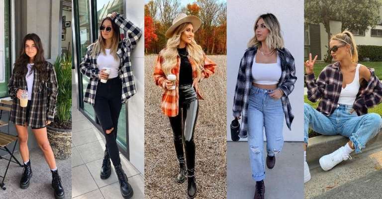 How to Wear Oversized Flannel