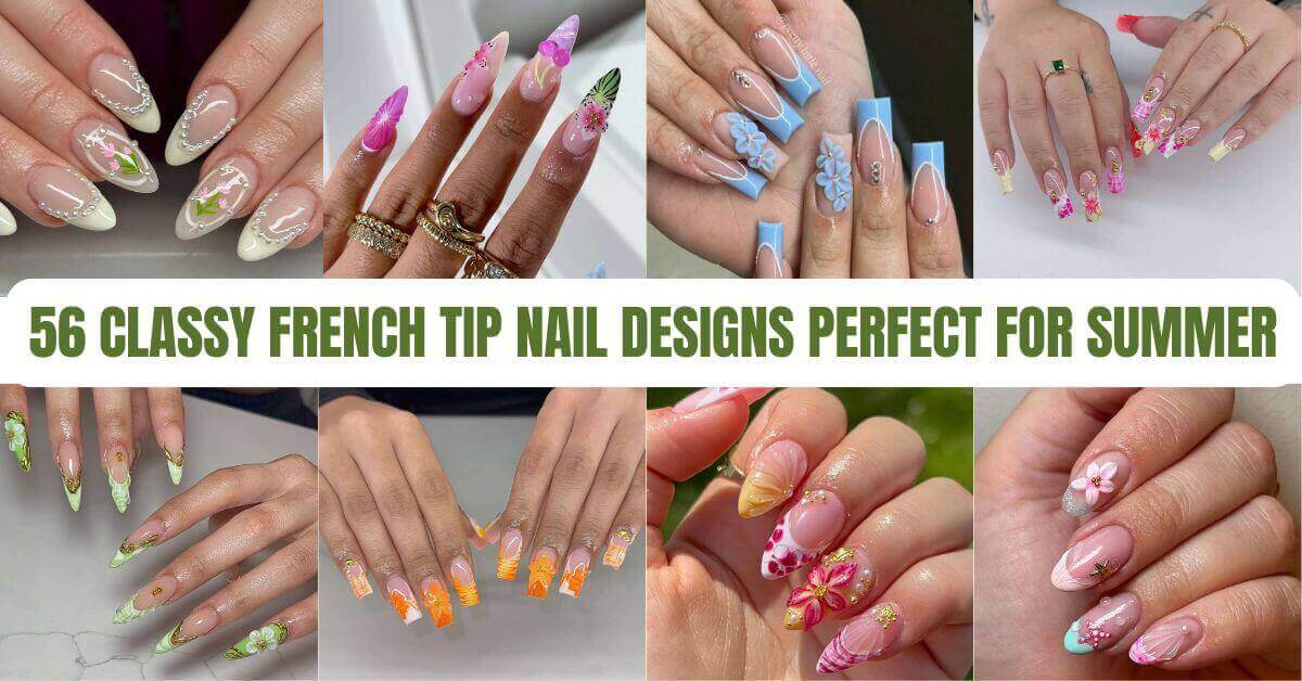 56 Classy French Tip Nail Designs Perfect for Summer