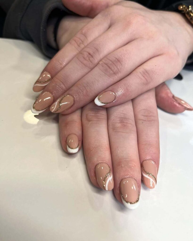 60+ White and Gold French Tip Nails That Scream Glam – FASHION SO SIMPLE