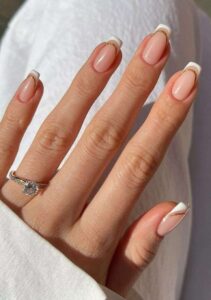 50+ Elegant Nude French Tip Nails That Never Go Out of Style – FASHION