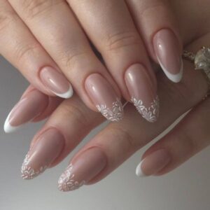 50+ Elegant Nude French Tip Nails That Never Go Out of Style – FASHION