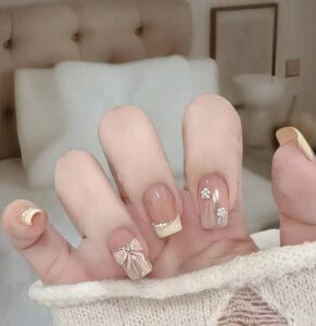 50+ Elegant Nude French Tip Nails That Never Go Out of Style – FASHION