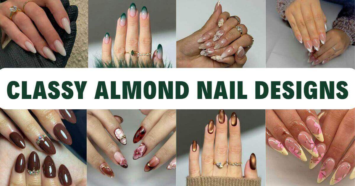 Classy Almond Nails