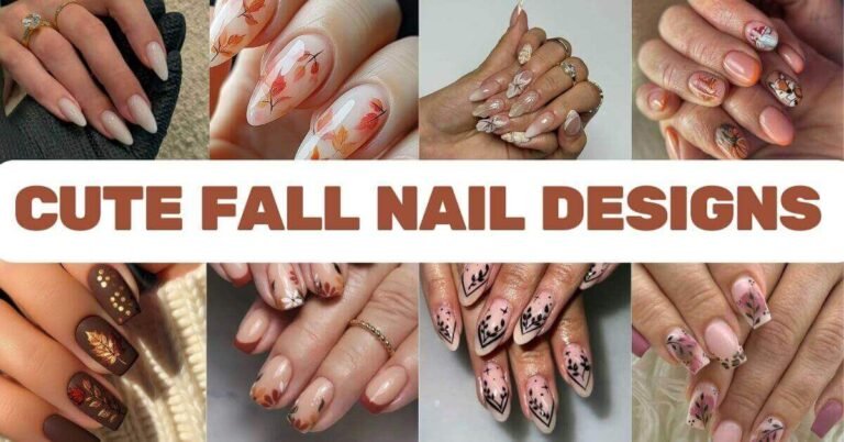 Nail Patterns Simple Fall 50+ Cute Fall Nail Designs for a Playful Seasonal Look β FASHION SO SIMPLE