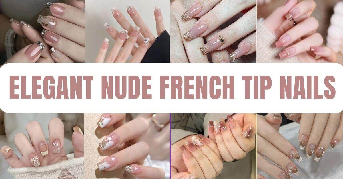 Elegant Nude French Tip Nails
