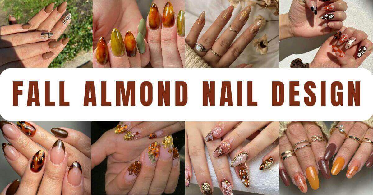 Fall Almond Nails