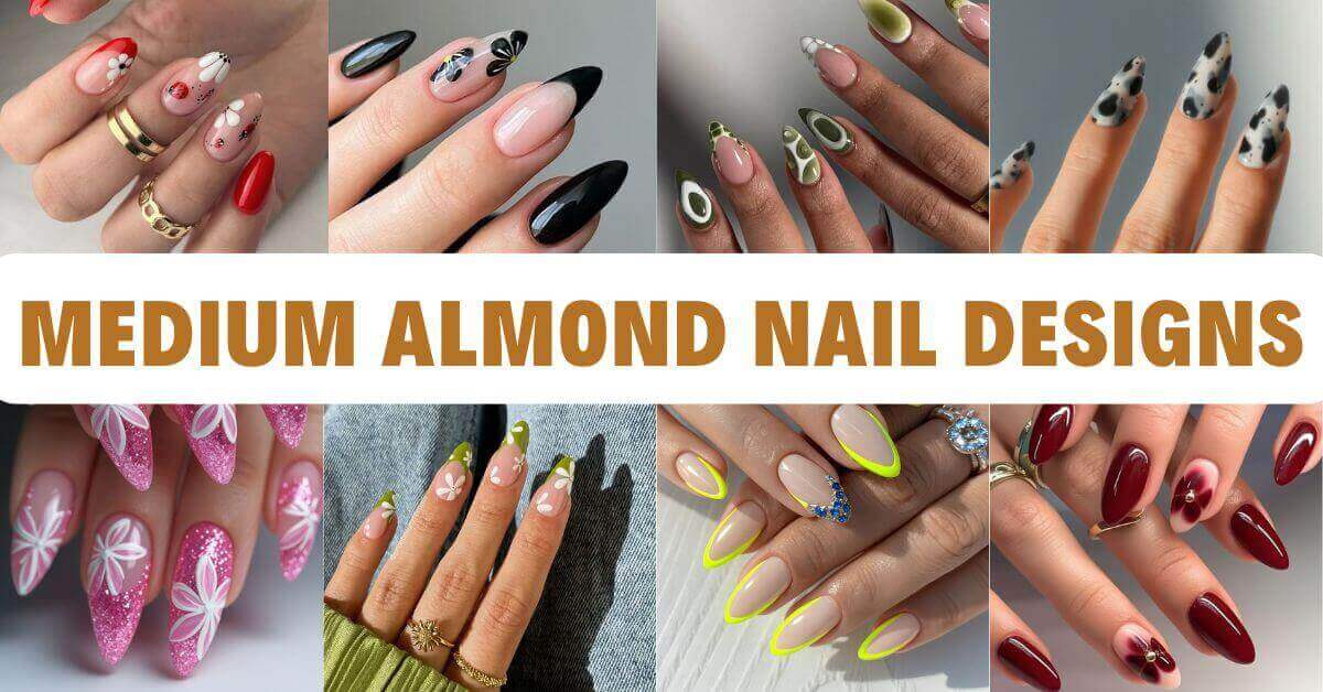 Medium Almond Nails