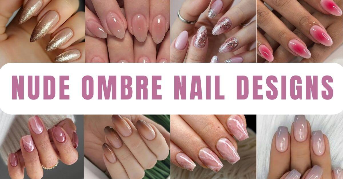 Nude Ombre Nails