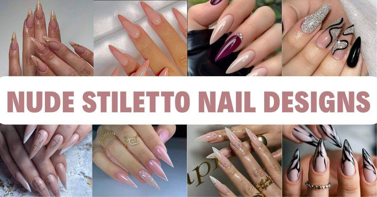 50+ Nude Stiletto Nails