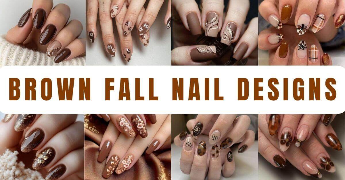 Brown Fall Nails