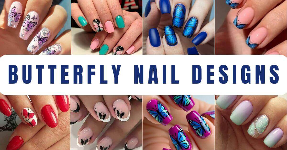 Butterfly Nail Designs