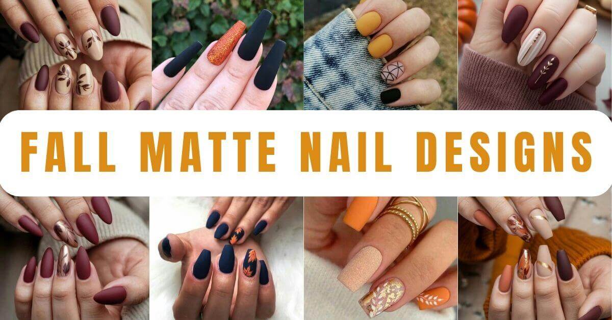 Fall Matte Nails