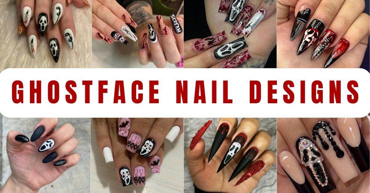 GhostFace Nails