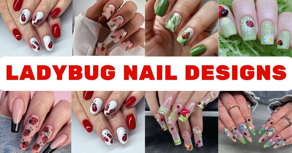 Ladybug Nail Designs