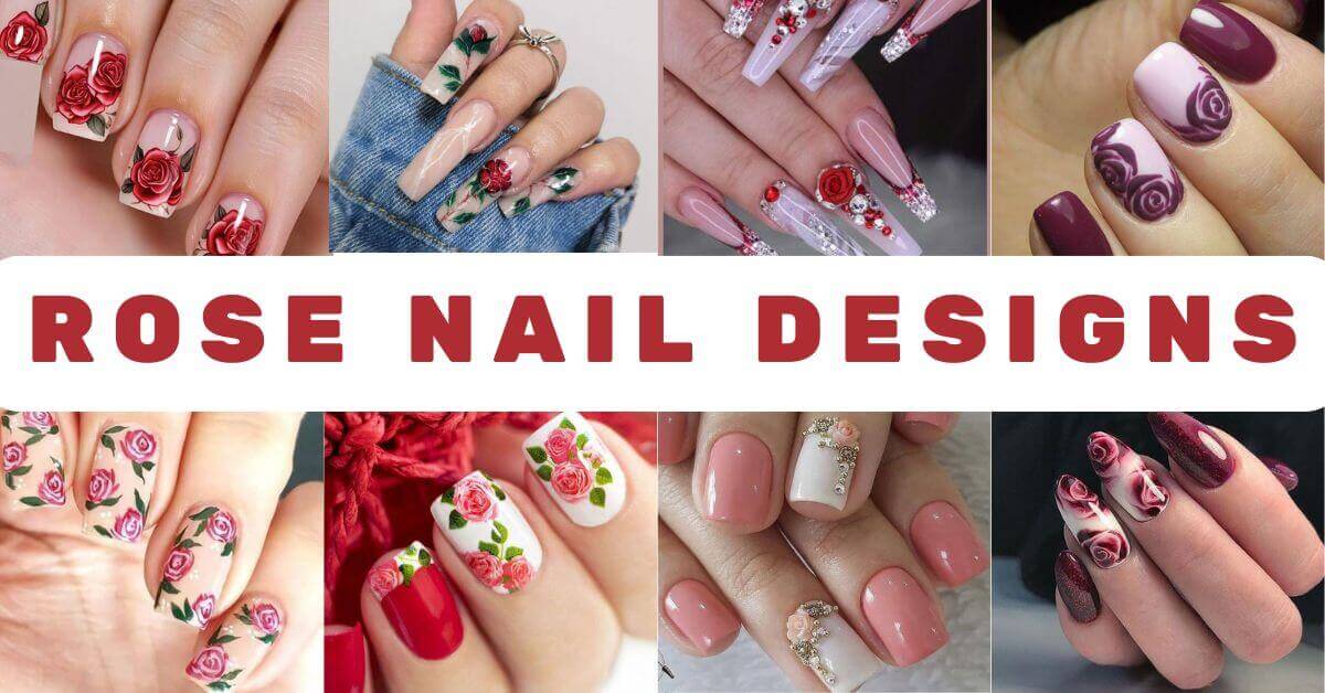 Rose Nail Designs