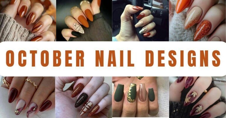 October Nail Designs for 2025 That Capture Fall’s Cozy & Festive Vibes ...