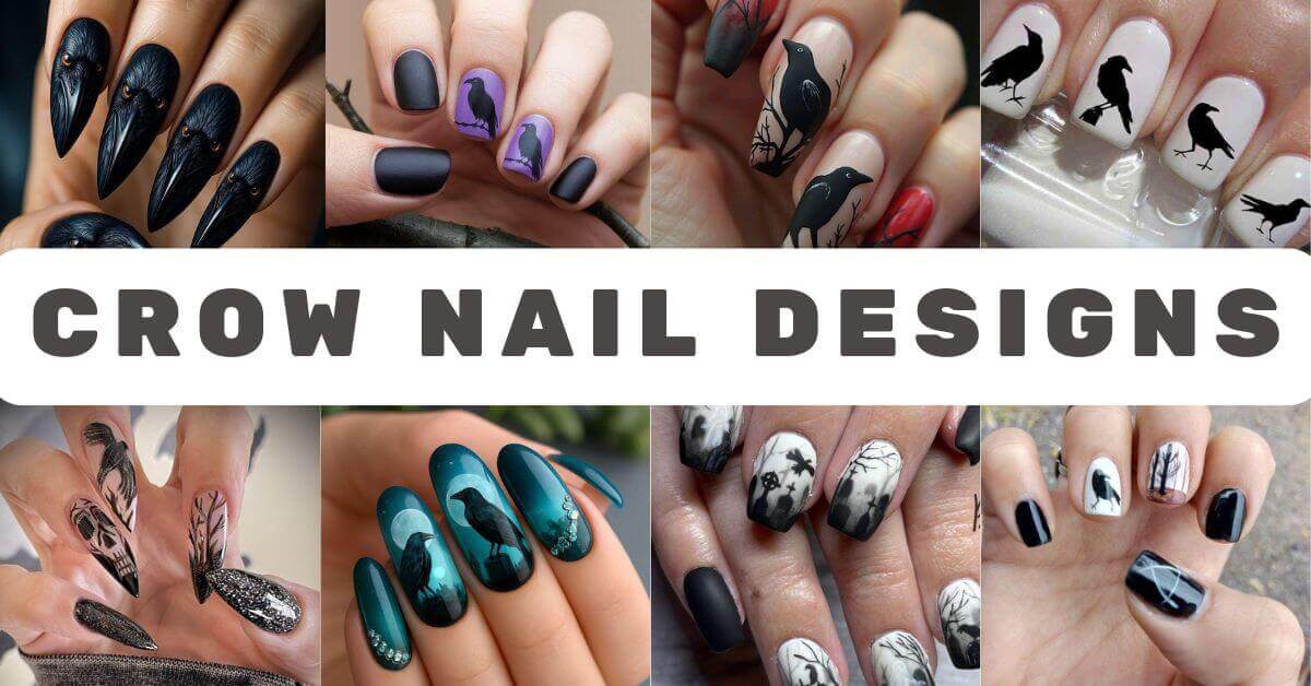 Crow Nail Designs