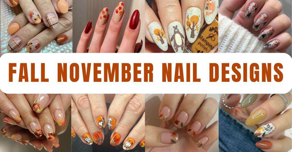 Fall November Nails