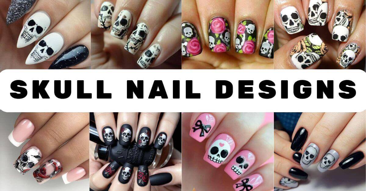 Skull Nail Designs