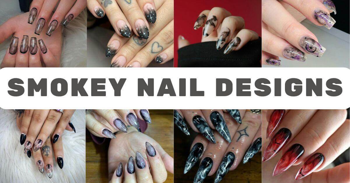 Smokey Nail Designs
