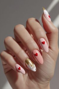 Nude Valentines Nails for a Subtle Romantic Look – FASHION SO SIMPLE